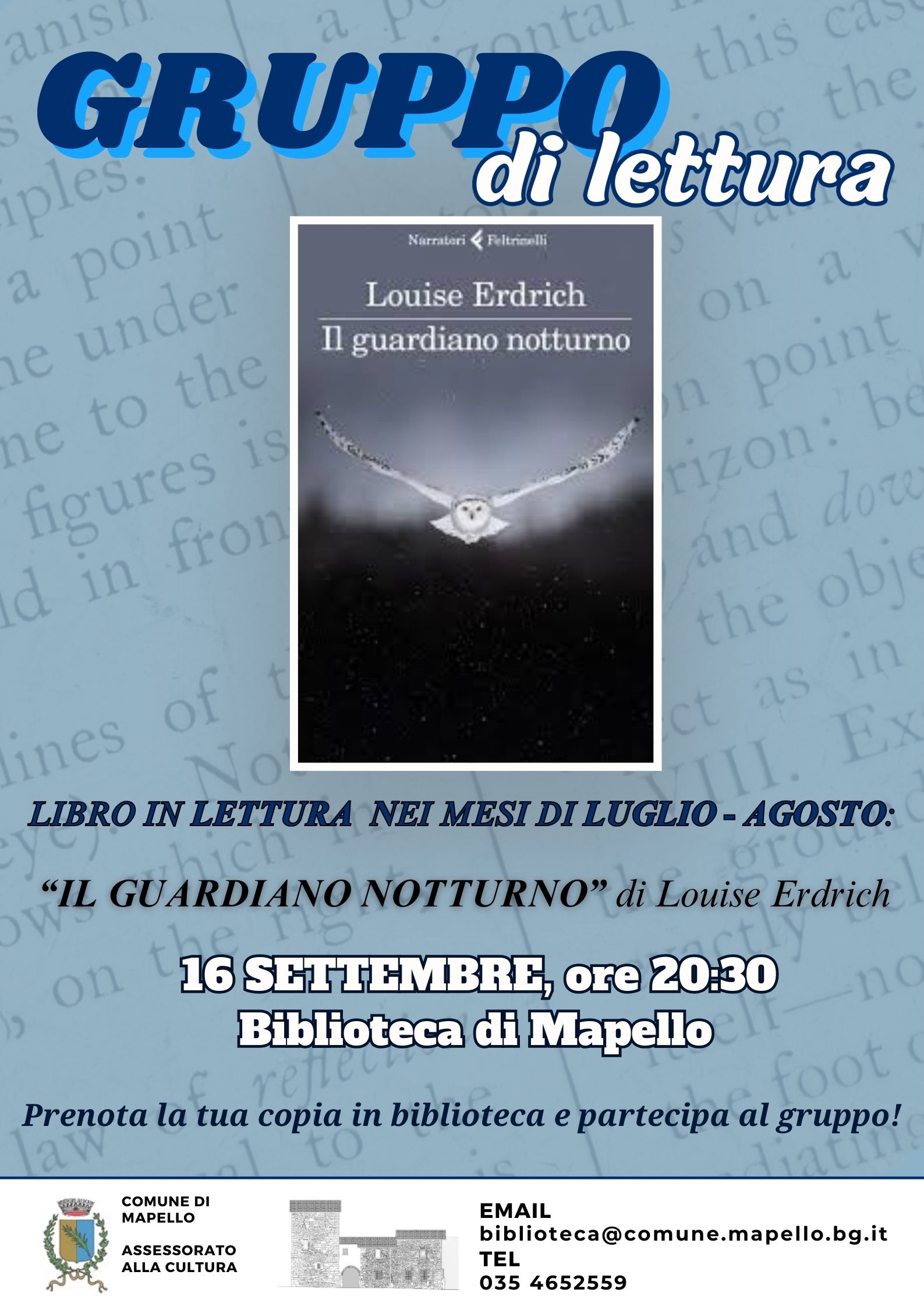 Gruppo di Lettura!